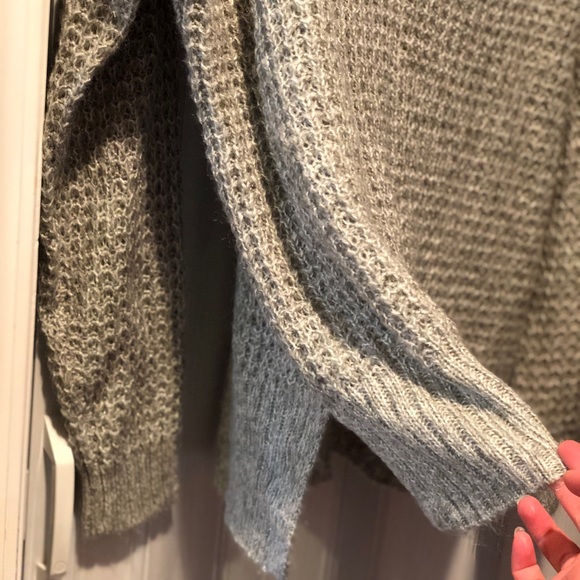 Sold on Mercari Hollister waffle gray sweater - Picture 3 of 4